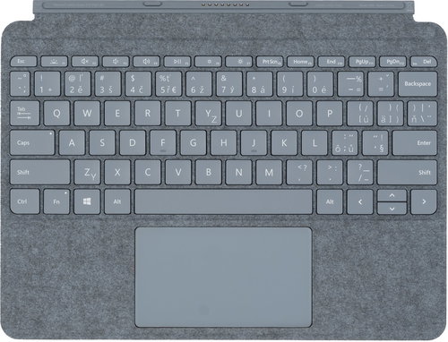 Microsoft Surface Go Type Cover Ice Blue CZ/SK - Keyboard - Main image
