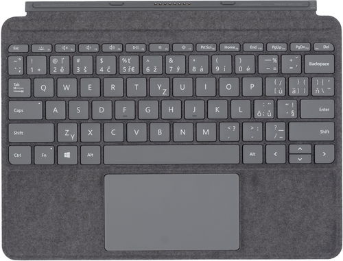 Microsoft Surface Go Type Cover Charcoal - CZ/SK - Klávesnice - Hlavní obrázek