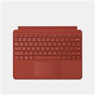 Microsoft Surface Go Type Cover - Poppy Red ENG - Tastatur
