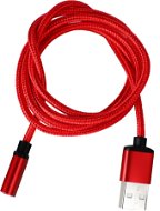 MCX 014 red + puzdro EVA - Dátový kábel