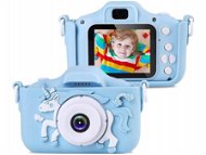 Verk Multifunkční digitální fotoaparát pro děti 9 × 6 × 5 cm, modrý - Kinderkamera