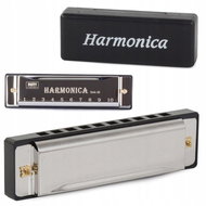 Verk Kovová harmonika C dur 10 kanálů - Harmonica