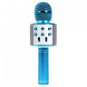 Children’s Microphone Alum Bezdrátový karaoke mikrofon WS 858 modrý - Dětský mikrofon