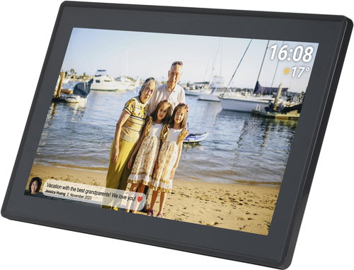 Denver PFF-1515BLACK - Digital Photo Frame - Main image