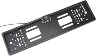 Hizpo 12V kamera do auta 8 LED parkovací kamera s rámečkem držáku SPZ, univerzální rámeček s kamerou - Couvací kamera