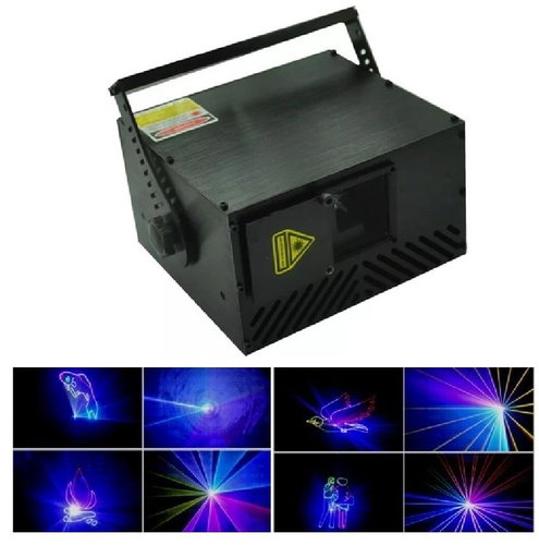SOH Graphic 1 W RGB laser 3in1 module, 15 kpps, ILDA, DMX, SD card - DJ Accessory - Main image