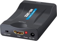 WG - Audio video converter SCART to HDMI, black - Audio Transmitter