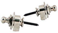 TGI SLCR Strap locks, chrome - Guitar Strap Lock