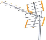 RETOO Anténa pro pozemní televizní příjem DVB-T2 silná směrová venkovní Combo MUX8 4K LTE ER1240 - TV Antenna