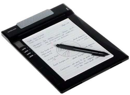 ACECAD DigiMemo A501 - digitální zápisník A5, USB, 8MB + CF slot - - - Main image