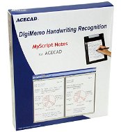 EU3C ACECAD DigiMemo MyScript Notes Handwriting Recognition - software pro rozpoznání a převod psané - -