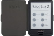 Hülle für eBook-Reader B-SAFE Lock 1244, Hülle für PocketBook 617, 618,  627, 628, 632, 633, dunkelblau - Pouzdro na čtečku knih