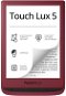 PocketBook 628 Touch Lux 5 Ruby Red - Elektronická čítačka kníh