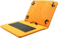 C-TECH PROTECT NUTKC-01 oranžová - Puzdro na tablet s klávesnicou