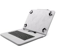 C-TECH PROTECT NUTKC-01 szürke - Tablet tok billentyűzettel