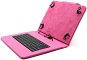 C-TECH PROTECT NUTKC-02 pink - Tablet tok billentyűzettel