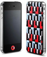 id America Cushi Art Deco Red - Phone Cover