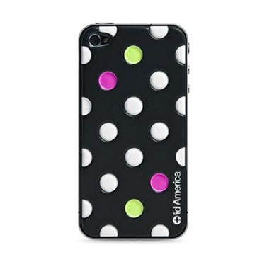 id America Cushi Dot Black - Phone Cover - Main image