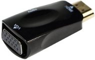 C-TECH kisebbítés HDMI- ről VGA- ra + Audio, M / F, - Átalakító