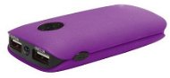 Omega 5000mAh rubber purple - Power Bank