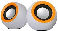 OMEGA Probe 2.0 Weiß/Orange - Lautsprecher