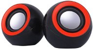 OMEGA Probe 2.0, 6W, schwarz / rot - Lautsprecher