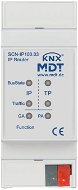 MDT Technologies IP Router, 2M, s funkcemi emailu a času, s podporou KNX IP a Data Secure - Switch
