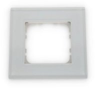 MDT Technologies MDT sklenený rámček 1-násobný, 55 × 55 mm, biely - Rámik