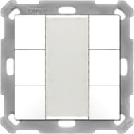MDT Technologies KNX 6tlačítko, lesklá bílá - Ovladač