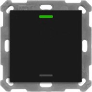 MDT Technologies KNX tlačidlo 55 × 55 mm, RGBW LED, matná čierna - Ovládač