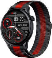 Madvell Talon černá s černočerveným řemínkem Milánský tah - Smart Watch