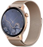 Madvell Talon zlatá s kovovým řemínkem Milánský tah - Smart Watch