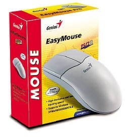 Myš Genius Easy, 2tlačítka + kolečko, PS/2 - Mouse - Main image