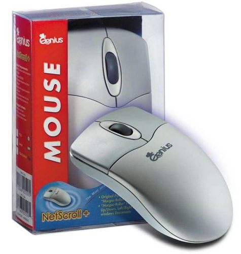 Myš Genius NetScroll, 2 tlačítka + kolečko, PS/2 - Mouse - Hauptbild