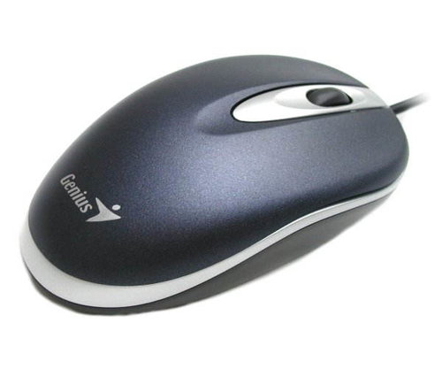 Myš Genius NetScroll+ Traveler černá (dark black) optická, PS/2 - Mouse - Main image