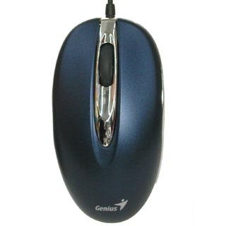 Myš Genius NetScroll+ Mini Traveler USB modrá (polar-light blue), přenosná optická - Myš - Hlavní obrázek