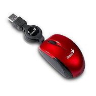 Notebook mouse Genius micro Traveler red - Mouse