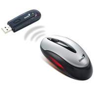 Mouse Genius Wireless Traveler 600 silver-black - Mouse