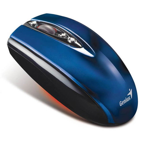 Myš Genius Wireless Navigator 5000 modrá (blue) bezdrátová optická, 800dpi, 6 tlačítek + kolečko, vý - Mouse - Main image