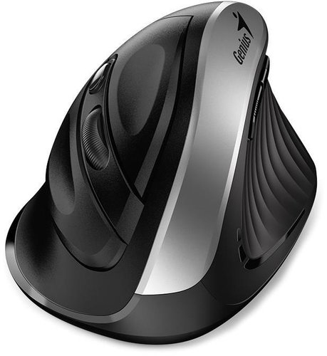 Genius Ergo 8250S, schwarz und silber - Maus - Hauptbild