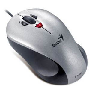 Genius Ergo 525x silver-black Main image Genius Ergo 525x silver-black - Mouse - Main image
