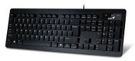 Genius SlimStar 130 CZ+SK schwarz - Tastatur