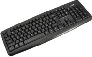Genius KB-110X CZ + SK Schwarz PS / 2 - Tastatur