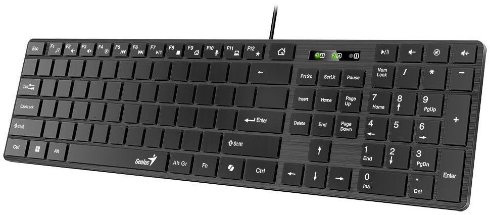 Genius Slimstar K500 Education - layout, betűk nélkül