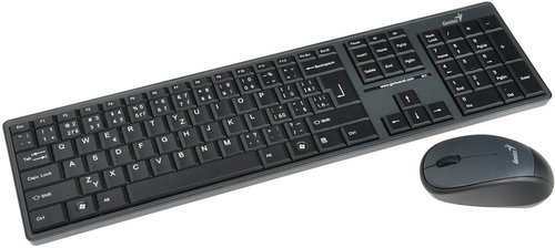 Genius SlimStar 8000 CZ + SK Main image Genius SlimStar 8000 CZ + SK - Keyboard and Mouse Set - Main image