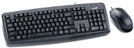 Genius KM-130 CZ+SK - Tastatur/Maus-Set