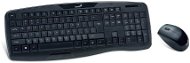 Genius KB-8000X CZ+SK Schwarz - Tastatur/Maus-Set