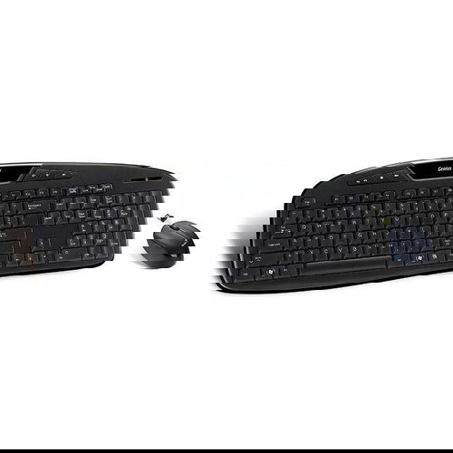 Genius KB-8005 CZ+SK Black - Keyboard and Mouse Set - Main image