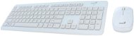  Genius SlimStar i8050 CZ + SK White  - Keyboard and Mouse Set