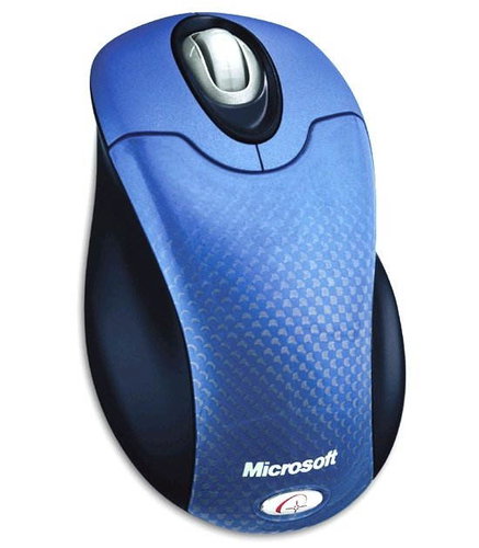 Myš Microsoft Wireless Optical Mouse - modrá luna, bezdrátová optická - Mouse - Main image